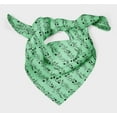 thumbnail image 3 of Bimba Green Notes Musical Instrument Printed Pure Silk Scarf For Hair Neck Head Bandanas For Women 40 x 80 Inches, 3 of 6
