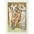 thumbnail image 2 of Walter Crane 18x24 Black Ornate Framed Double Matted Museum Art Print Titled: Perseus Armed by the Nymphs (1893), 2 of 5