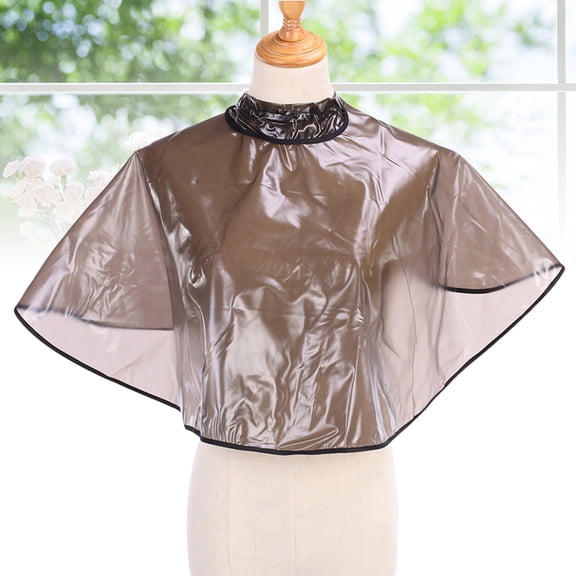 Niceauty 1Pc Hairstylist Cloth Cape Transparent Water Resistant Salon Hairdressing Cover
