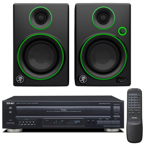 Teac PDD2610MKII 5Disc Carousel CD Player with Remote plus Mackie CR