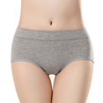 thumbnail image 5 of Feiona-Women's Underwear Cotton Seemless Panties Middle Waist Briefs Comfortable Panty Underwear, 5 of 9