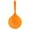 Orange-2, variant on Stainless Steel Strainer Spoon, Fine Mesh Sieve, Kitchen Sifter for Flour, Soybean Milk Filter, Cake Baking, Food Prep, White, by FAJHHA