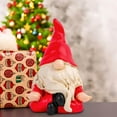 thumbnail image 4 of Meggemo Faceless Santa Claus Figurines Yoga Gnome Dolls Creative Tabletop Decor for Home Christmas Holiday Crafts, 4 of 5