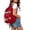 Red, variant on Weebloom Large School Backpack For Teen Kids Girls Cute Cartoon Large Capacity Shoulder School For Outdoor Travel Bookbag Middle High School College Red