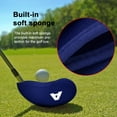 thumbnail image 4 of 10Pcs Durable Golf Head Covers Only, Portable Neoprene Golf Iron Club Cue Head Protect Cover with Numbers Letters, 4 of 7