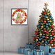 thumbnail image 2 of (LY233) Resina Con Forma Especial Serie Navideña Ambiente Navideño Diamante Parcial 30*30CM, 2 of 9