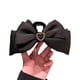 thumbnail image 2 of Elegante horquilla de alta gama con forma de tiburón y pinza para el pelo de plumas negras grandes para mujer, 2 of 6