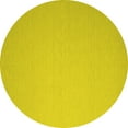 thumbnail image 1 of Ahgly Company Indoor Round Abstract Yellow Contemporary Area Rugs, 7' Round, 1 of 4