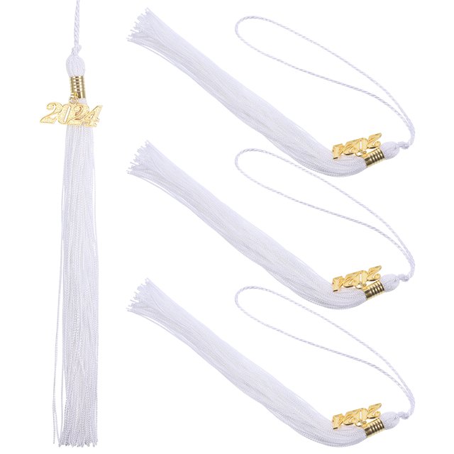 BRIGHTFUFU 4 Uds. Sombrero de graduación con borlas, accesorios para sombrero de graduación, suministros para ceremonia de graduación