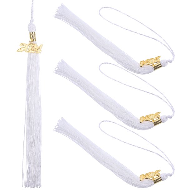 BRIGHTFUFU 4 Uds. Sombrero de graduación con borlas, accesorios para sombrero de graduación, suministros para ceremonia de graduación