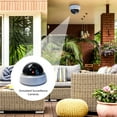 thumbnail image 4 of Cámara de Seguridad Falsa, Cámara Dummy Hemisférica, Sistema de Vigilancia Inalámbrico, Realista, Luces Rojas Parpadeantes, Interior, para Hogar, Alta Definición, Resistente al Agua,, 4 of 7