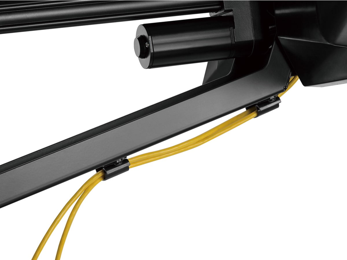 Monoprice Motorized Electric Above Fireplace Mantel Height Adjustable Full-Motion TV Wall Mount for TVs 37in to 80in, Weight Capacity 77lbs, VESA up to 600x400, Rotating, Height Adjustable