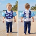 thumbnail image 2 of Koorium Kids Swim Vest Float Jacket for 2-6 Years Boys Girls,Double Safety Buckles Arm Floaties,Adjustable Buoyancy Life Jacket for Pool Beach Lake Water Play, 2 of 11