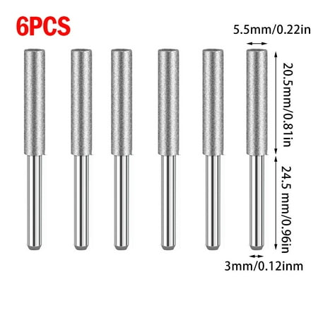 

WCIC Diamond Grinding Cutting Burr Set Drill Bits Rotary Tool Grinder Tool
