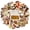 5A-70pcs, variant on 35pcs-100pcs Brown Animal Stickers Autumn Food Stickers Coffee Decoration Animal Stickers for Laptops Notebooks Suitcases