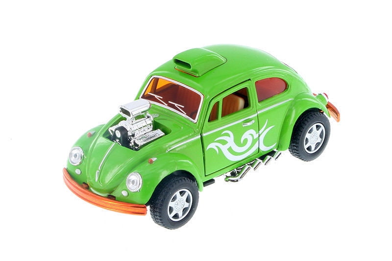 5" Kinsmart New VW Volkswagen Beetle Diecast Model Toy Car 1:32 Green
