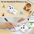 thumbnail image 6 of Portable Thermal Printer TP6S for iPhone and Android Phone, 300DPI Wireless Bluetooth Small Thermal Inkless Mini Sticker Printer for Pictures, Travel, Label, DIY, Kids Gifts, 6 of 13