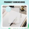 thumbnail image 2 of 100pcs Translucent Vellum Paper, 5x7 Inch Vellum Wedding Invitations Printable Tracing Paper for DIY Printed Wedding Photos Invitations Baby Shower Birthday Supplies, 2 of 7