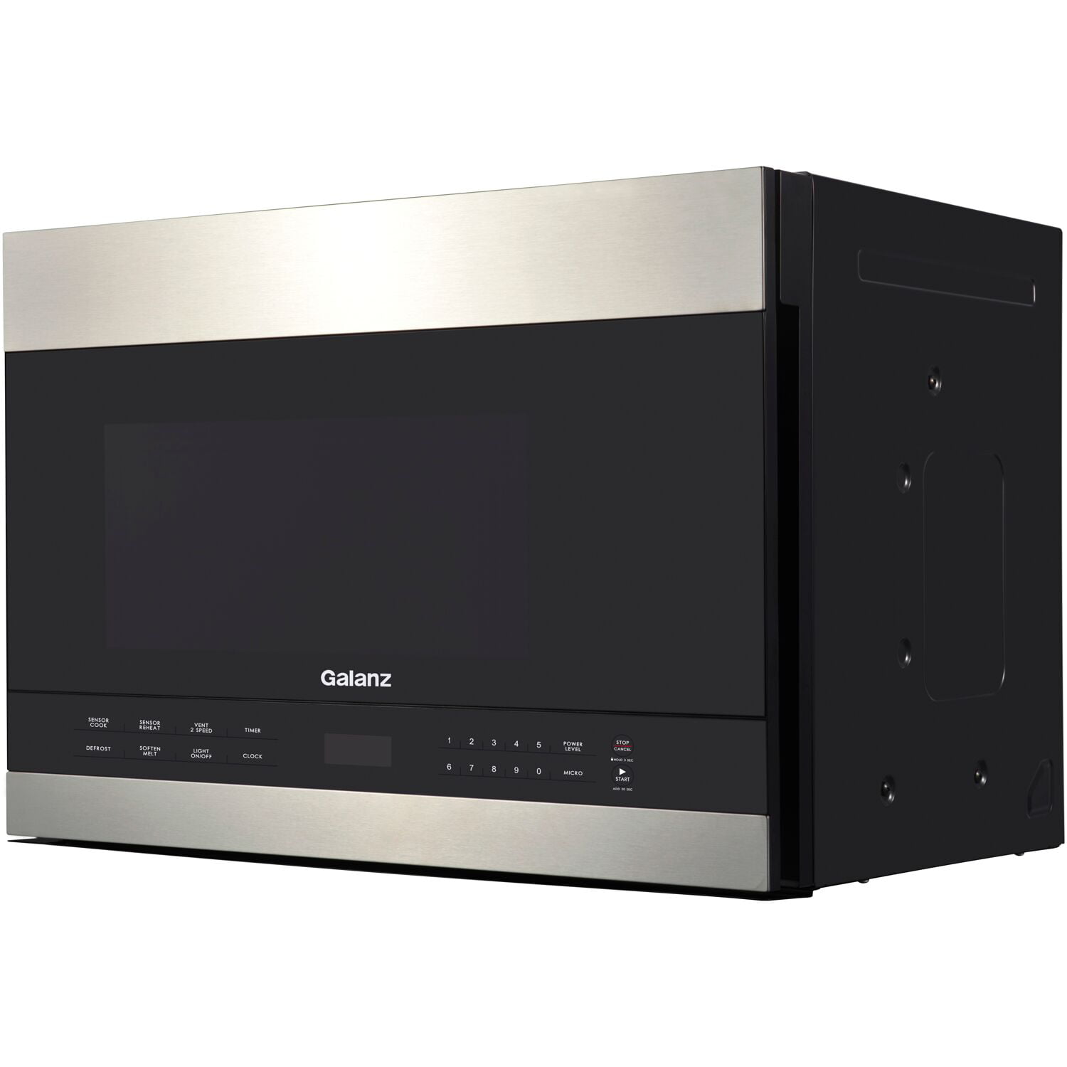 Haier Small Space Kitchen Appliances 1.4 Cubic Feet Over-The-Range  Microwave with Sensor Cooking