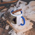 thumbnail image 5 of 3dRose, Harness Racing, 11oz Two-Tone Blue Mug, 5 of 7