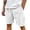 White, variant on JTieacloth Men's Corduroy Casual Shorts Classic Stretch Short for Summer Beach Vacation(Green)