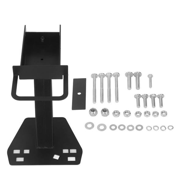 Spare Tire Mount Heavy Duty Camper Bracket Rustproof Steel Carrier for Trailers Automotive Exterior Accessories