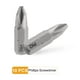 thumbnail image 3 of Uxcell 10pcs PH2 Punta de Destornillador Phillips 1/4" Hex Shank 25mm/1" Longitud Magnética Bits de Cabeza Cruzada Hex Bits de Acero S2, 3 of 7