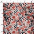 thumbnail image 2 of Soimoi Cotton Cambric Orange Fabric By the Yard - 42 Inch Wide - Florals Print Fabric - Elegant and Timeless Patterns for Fashion and Home Decor Printed Fabric, 2 of 6
