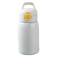 thumbnail image 1 of Taza de paja portátil con tapa de bomba portátil de Color de contraste de aislamiento de moda, 1 of 6