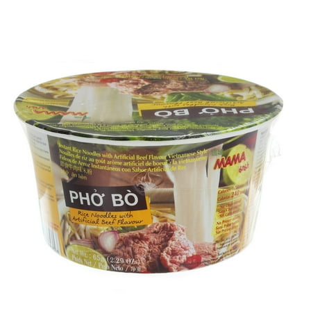 Mama Pho Bo Rice Noodles With Beef Flavor - 2.29 oz