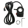 thumbnail image 2 of Thumb Throttle, Wear Proof Throttle Thumb Accelerator Power Indicator SM Connector Stable  for 2.22cm Handlebar, 2 of 7