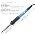 thumbnail image 3 of Tignapoo 60W Adjustable Temperature Soldering Iron Set - Complete 15-Piece Welding Tool Kit with Fast Heating Ceramic Core and Convenient Carry Bag - Ideal for DIY and Repairs, US 110V, 3 of 6