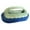 Glass Green, variant on Scrub Brush for Cleaning, Heavy-Duty Scrub Brush with Ergonomic Handle, Multi Functional Sponge Cleaning Brush for Cleaning Bathroom/Shower/Tile/Kitchen/Floor/Bathtub/Carpet,Glass Green