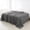 LT Gray DK GRAY, variant on Kritter Planet Waterproof Bed Blanket, Soft and Washable Absorbent Blanket Pad, Leak-Proof Blanket Cover for Couch, Sofa, Bed
