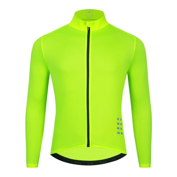 Men's High Performance Reflective Cycling Wind Jacket for Outdoor Biking and Athletic Training with Lightweight Windbreaker