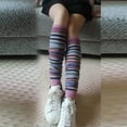 thumbnail image 6 of Women's Cable-Knit Leg Warmers, Warm & Long Footless Thigh-Highs, 6 of 7