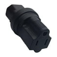 thumbnail image 3 of enchufe adaptador de corriente,Adaptador de corriente IEC320 C14 a estándar estadounidense 5-15R,Adaptador de enchufe macho a hembra de 3 pines,Conector de enchufe de alimentación C14 macho a, 3 of 8