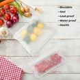 thumbnail image 4 of Reusable Ziplock Bags Freeze Safe Food Grade Peva Snack Organizer 12Pcs, 4 of 8