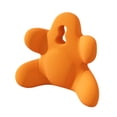 thumbnail image 4 of Almohada de apoyo lumbar, almohada lumbar, cojín ergonómico para asiento con soporte para la cintura, respaldo alto para sillón reclinable, cama, Naranja, 4 of 9