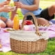thumbnail image 1 of Cesta de mimbre para Picnic, cesta de regalo, artículos diversos, accesorios de fotografía con asa, cesta de almacenamiento para bodas, vacaciones, ja beige, 1 of 8