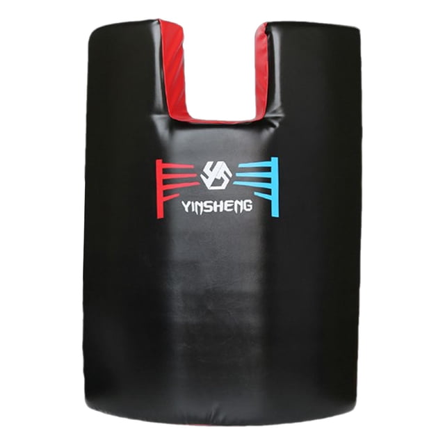 Objetivo humanoide de Karate negro rojo Sharpla