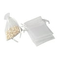 thumbnail image 1 of 100 Uds bolsas de Organza 9*12cm con cordón, bolsas de joyería bolsas de regalo de recuerdo de Navidad para fiesta de boda (colores mezclados), 1 of 5