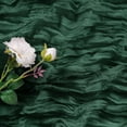 thumbnail image 4 of Camino de mesa con forma de estopilla, 17 x 108 pulgadas de largo, para bodas, 4 of 7