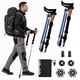 thumbnail image 1 of Bastones de Trekking TrailBuddy Plegables Ultraligeros de Aluminio 7075, 1 of 9