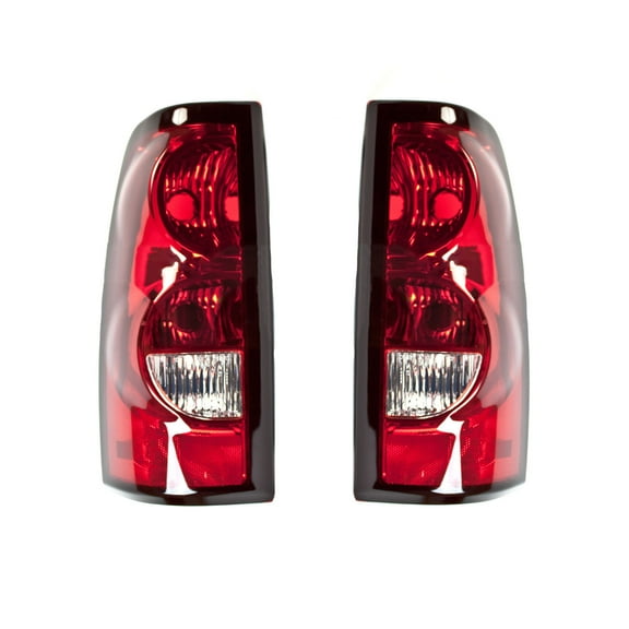 Pair Of Tail Lights Fits Chevrolet Silverado 1500 Hd 2005-2006 Gm2801174