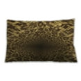 thumbnail image 1 of Ahgly Company Patterned Outdoor Rectangular Cinnamon Brown Lumbar Throw Pillow, 13 inch by 19 inch, 1 of 5