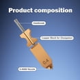 thumbnail image 3 of Kit de boquillas Hotend para impresora 3D HysiprUI AD5X de 0,4 mm, 2 paquetes, 3 of 7