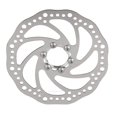 thumbnail image 2 of Rotor de Freno para bicicletas de Montaña, Adaptador de Brida de Rotor de Disco de Freno de Bujes Roscados de 160 mm Con 6 pernos, 2 of 7