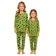 thumbnail image 2 of Racifhz Matching Family Halloween Pajamas Set Soft Long Sleeve Top and Pants Loungewear Holiday Sleepwear Cozy Nightwear for Family Autumn Fall Theme Party and Gifts, 2 of 7