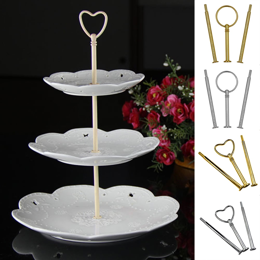 3 Tier Cake Plate Stand Fitting